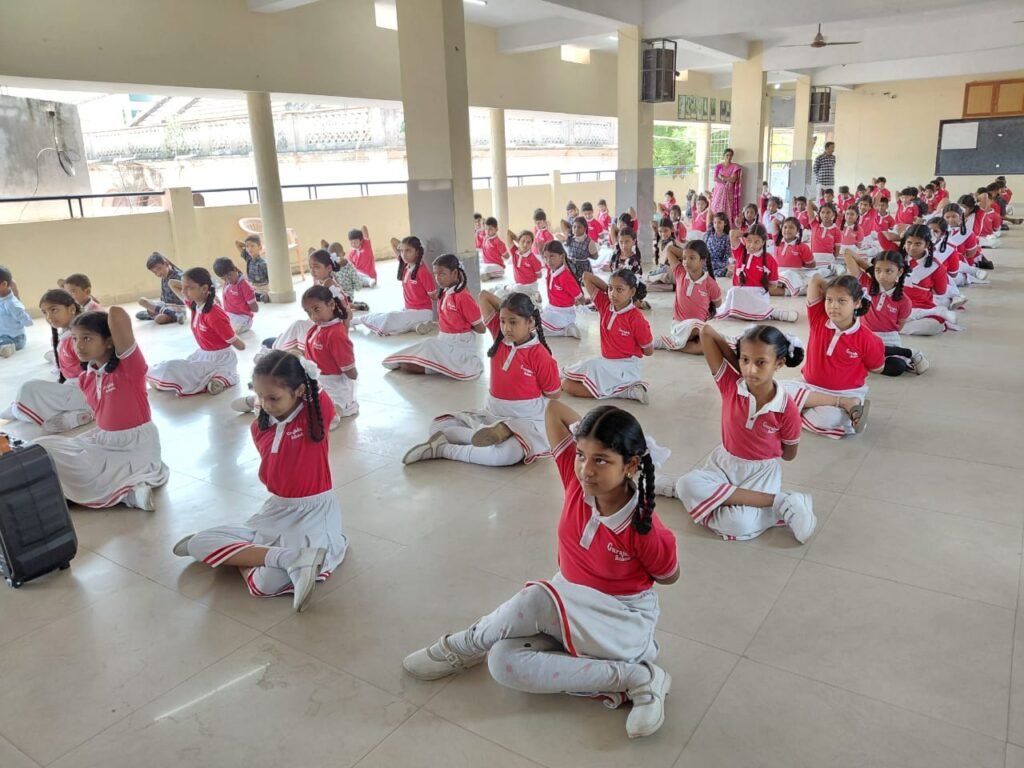 Co-circular activities in Gurajada School, Vizianagaram