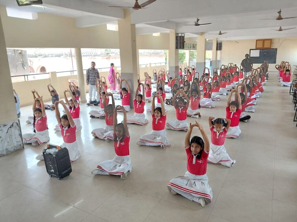 Co-circular activities in Gurajada School, Vizianagaram