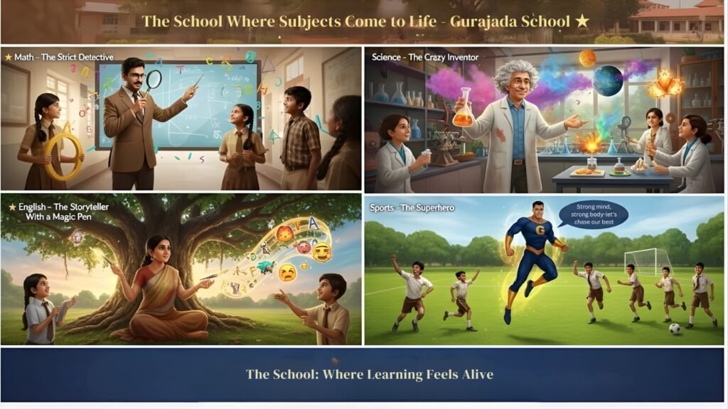 The School Where Subjects Come to Life – Gurajada School