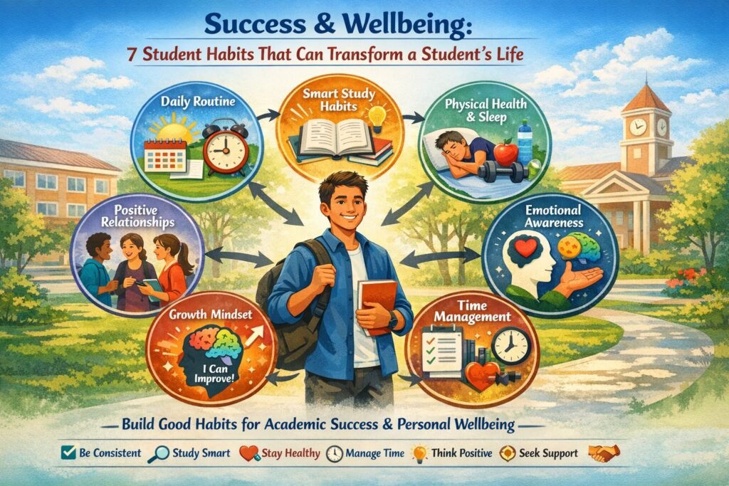 Success and Wellbeing: 7 Student Habits That Can Transform a Student’s Life